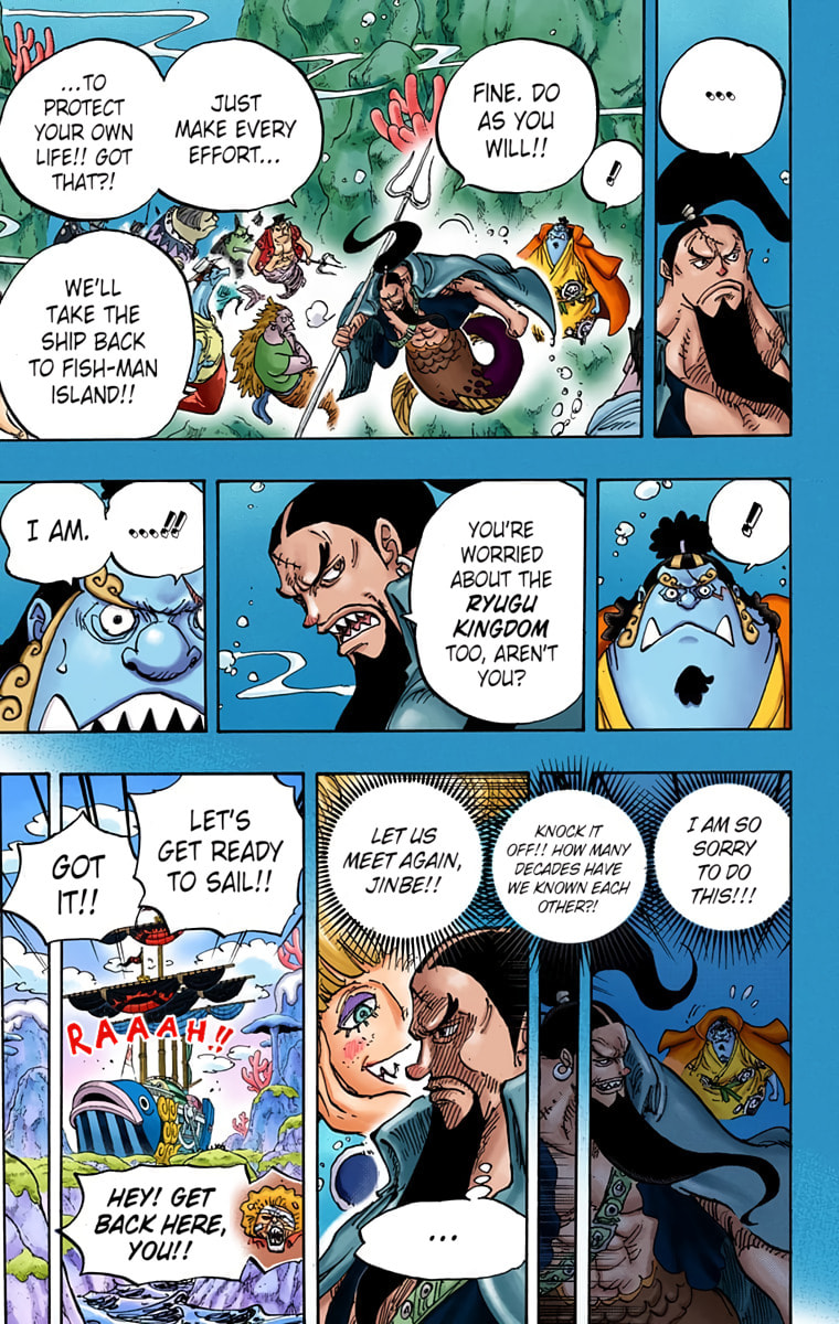 Read One Piece (Colored) chapter 860 image 4 on Lezhin