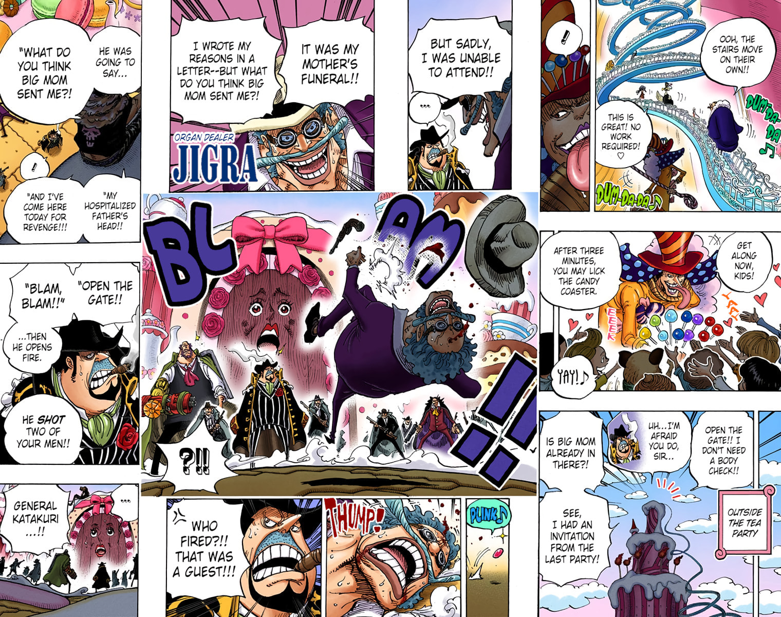 Read One Piece (Colored) chapter 860 image 8 on Lezhin