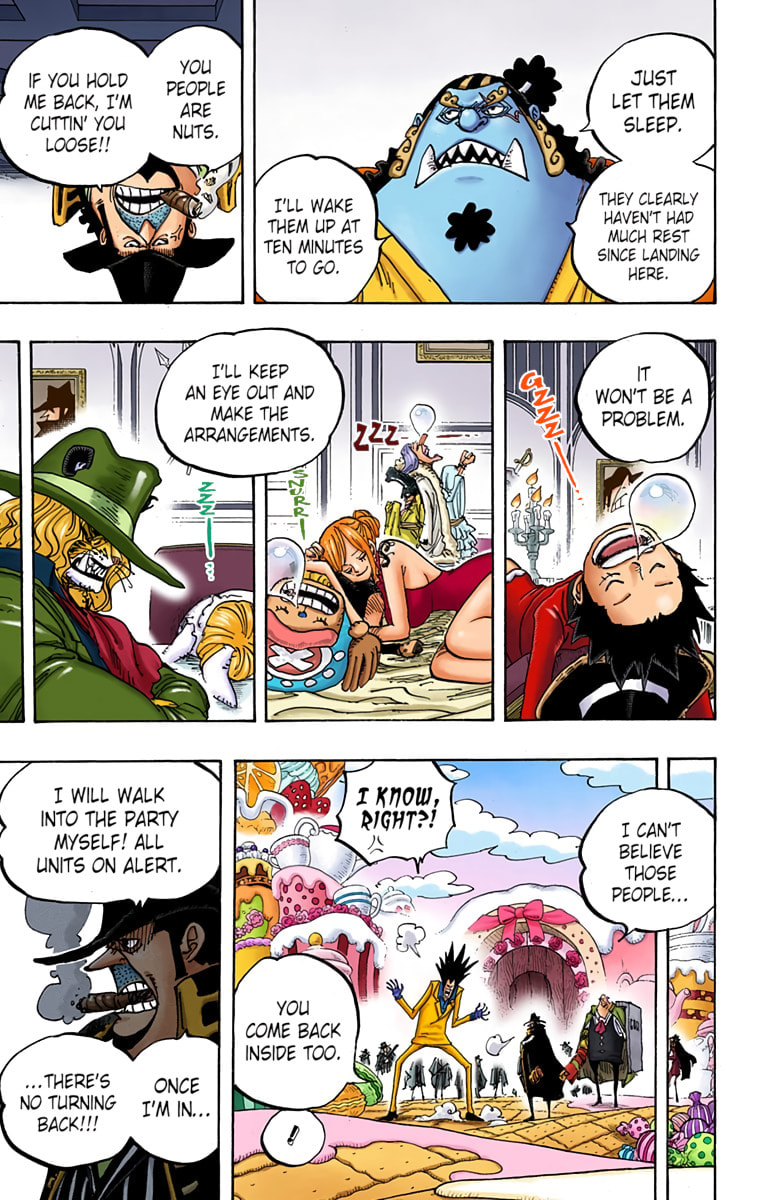 Read One Piece (Colored) chapter 861 image 10 on Lezhin