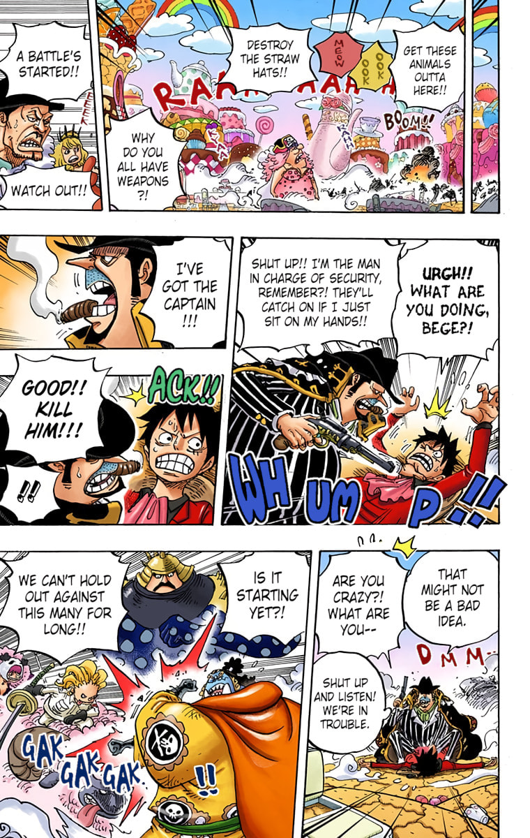 Read One Piece (Colored) chapter 864 image 8 on Lezhin
