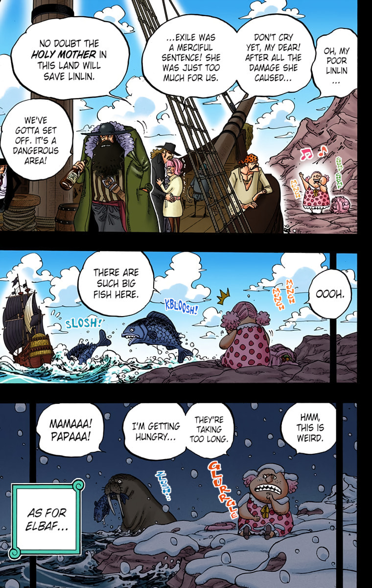 Read One Piece (Colored) chapter 866 image 2 on Lezhin