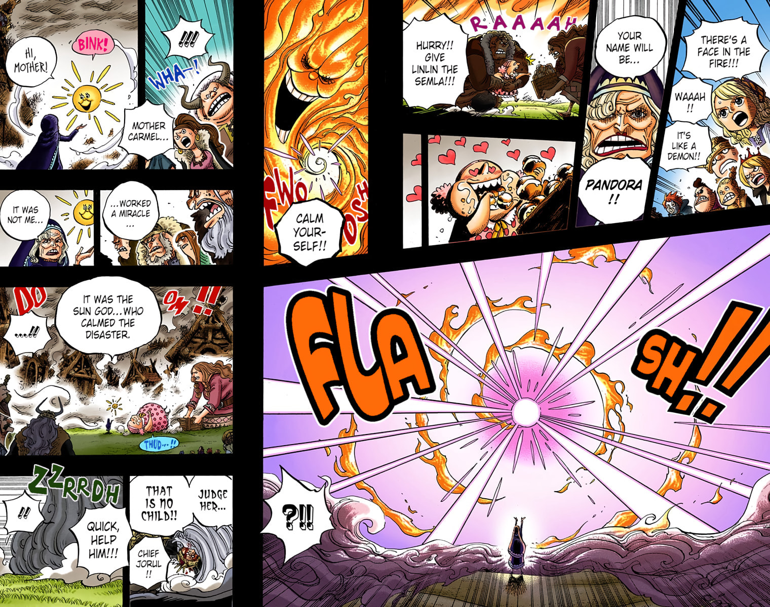 Read One Piece (Colored) chapter 867 image 4 on Lezhin