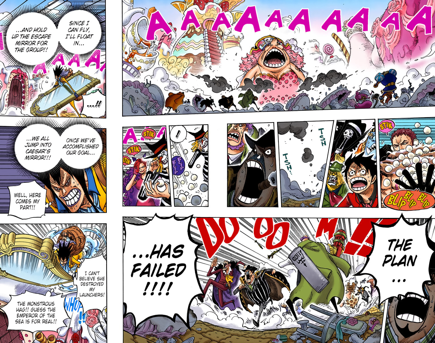 Read One Piece (Colored) chapter 868 image 9 on Lezhin