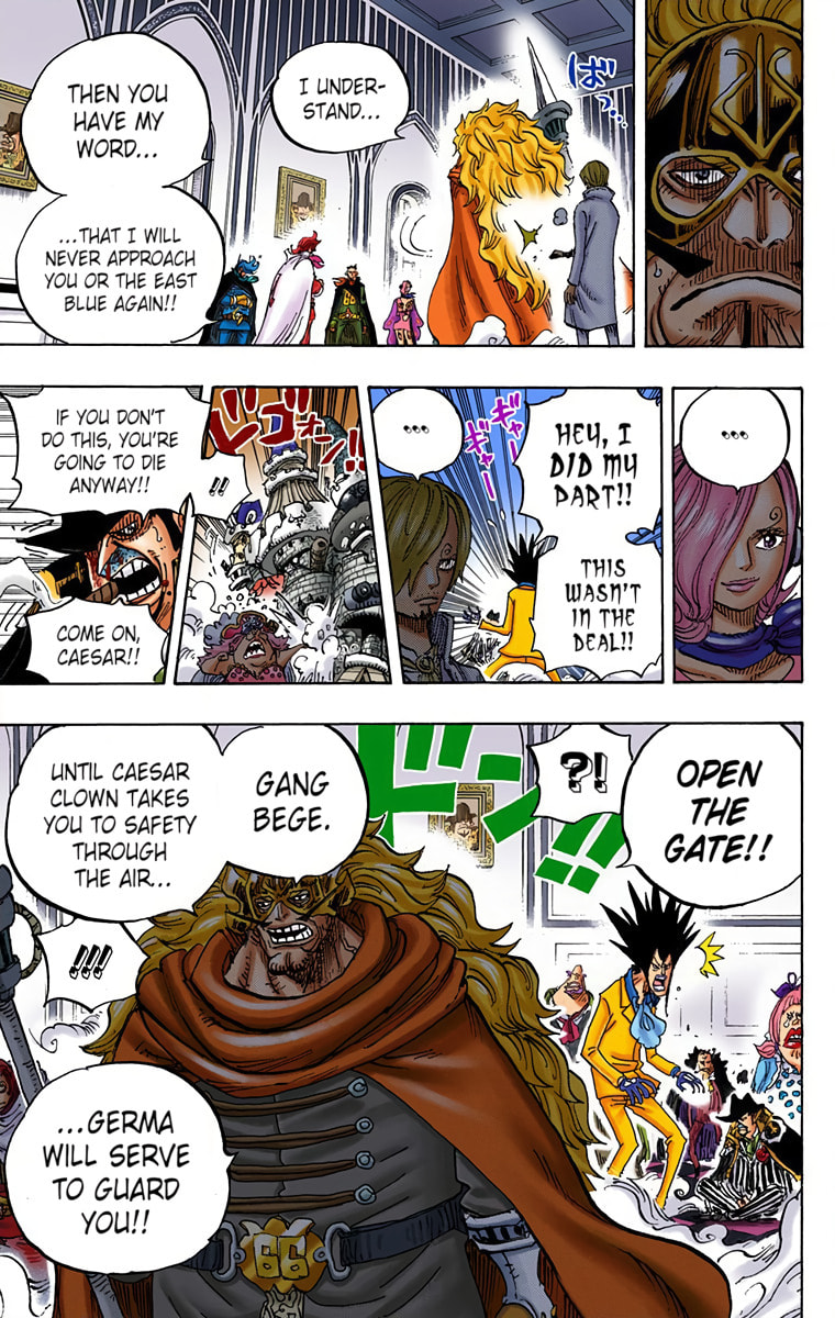 Read One Piece (Colored) chapter 870 image 10 on Lezhin