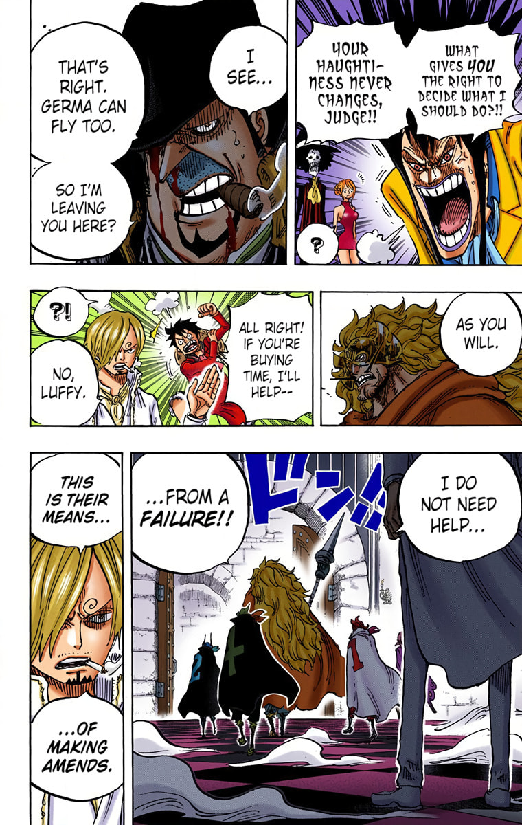 Read One Piece (Colored) chapter 870 image 11 on Lezhin