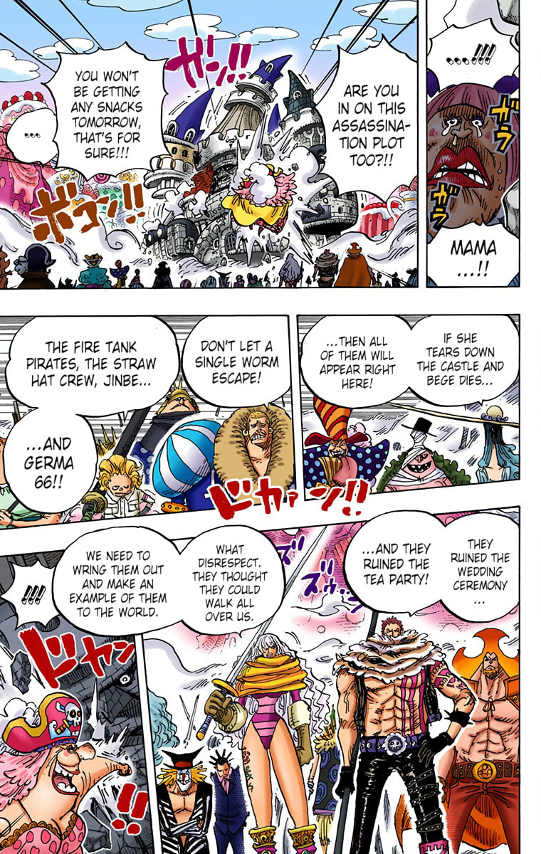 Read One Piece (Colored) chapter 870 image 2 on Lezhin