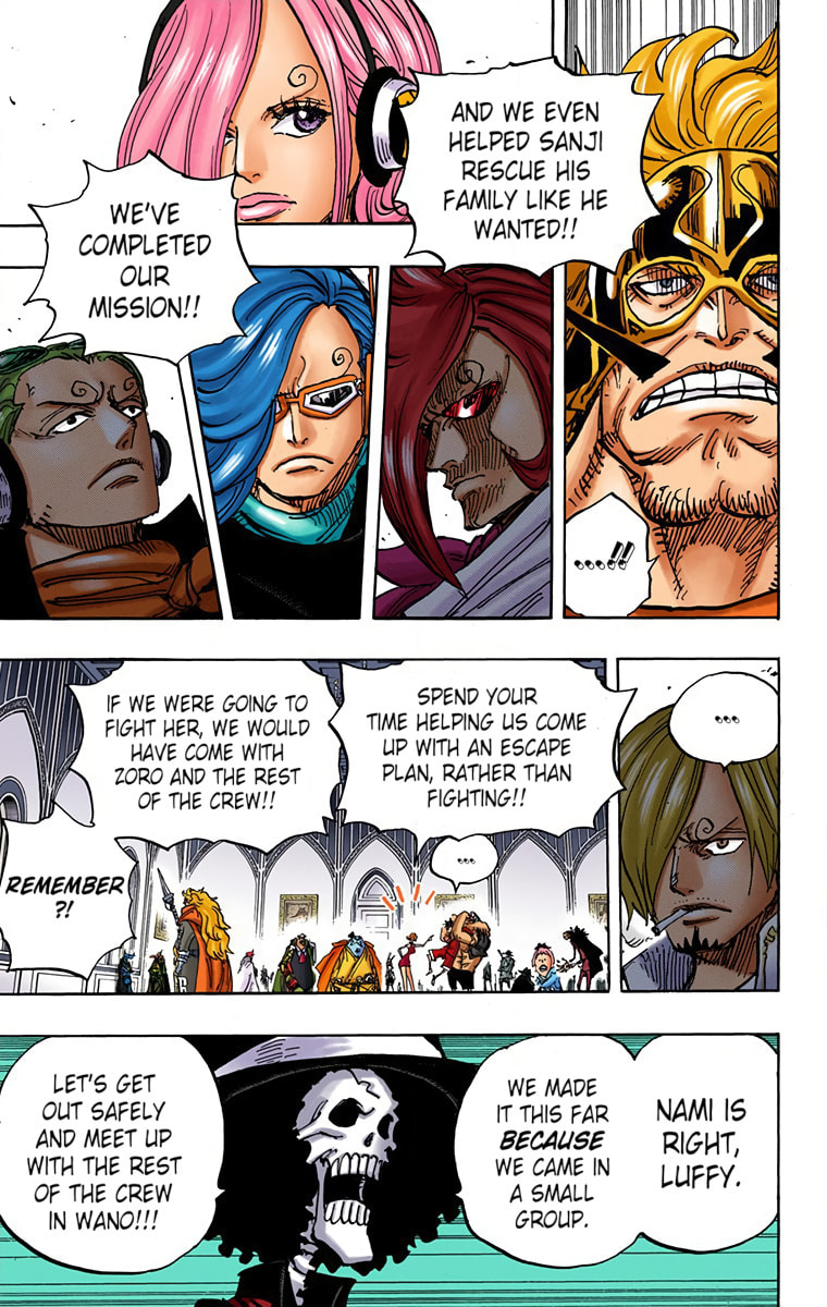 Read One Piece (Colored) chapter 870 image 4 on Lezhin