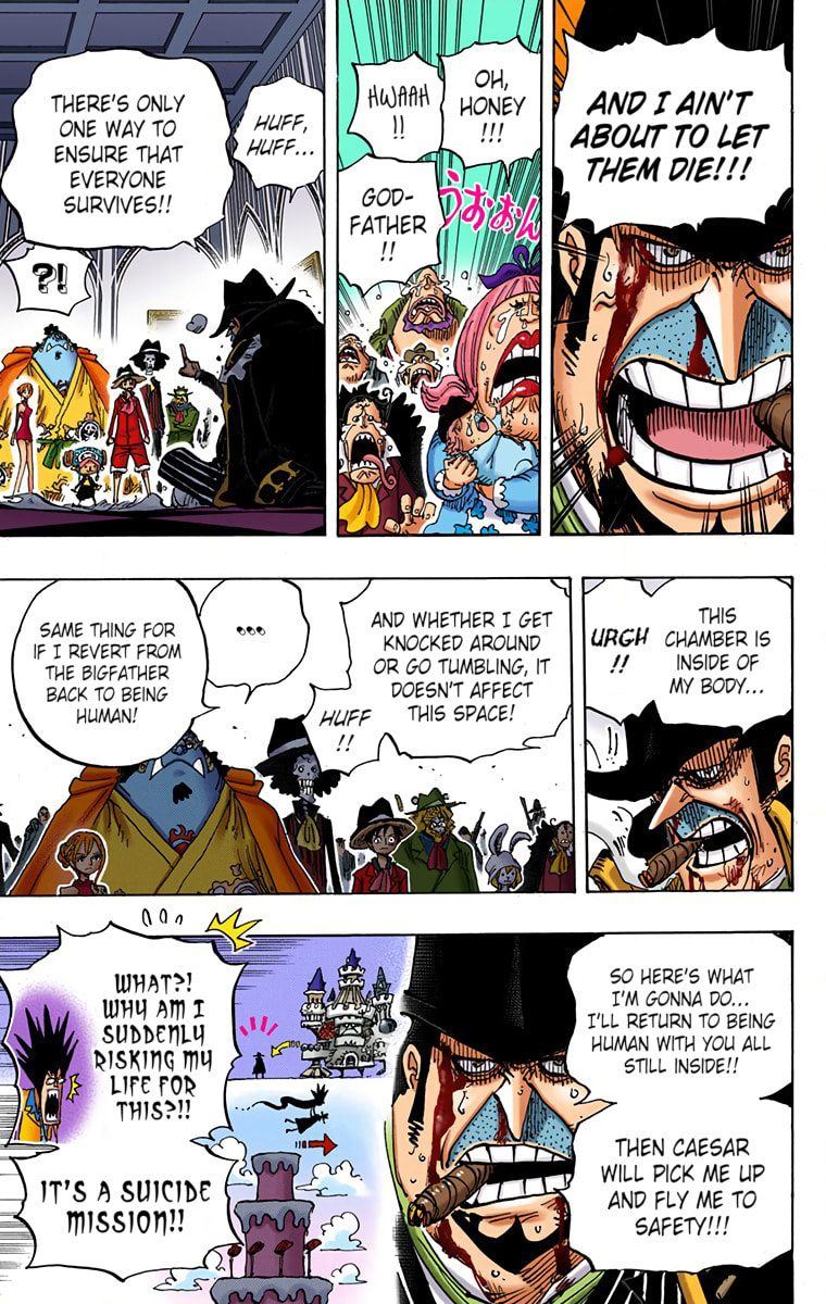 Read One Piece (Colored) chapter 870 image 6 on Lezhin