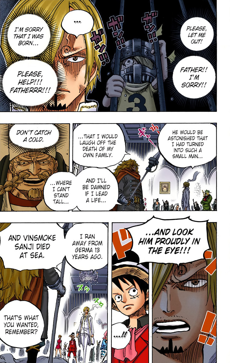 Read One Piece (Colored) chapter 870 image 8 on Lezhin