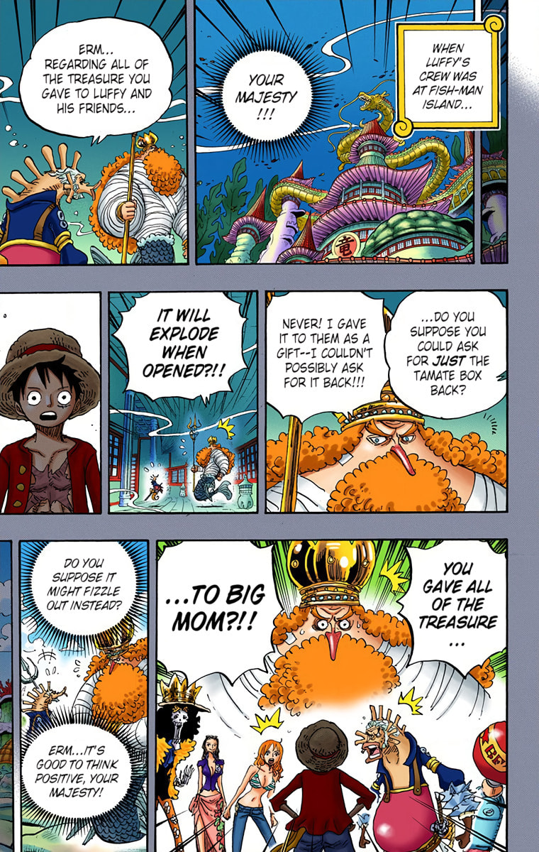 Read One Piece (Colored) chapter 872 image 1 on Lezhin