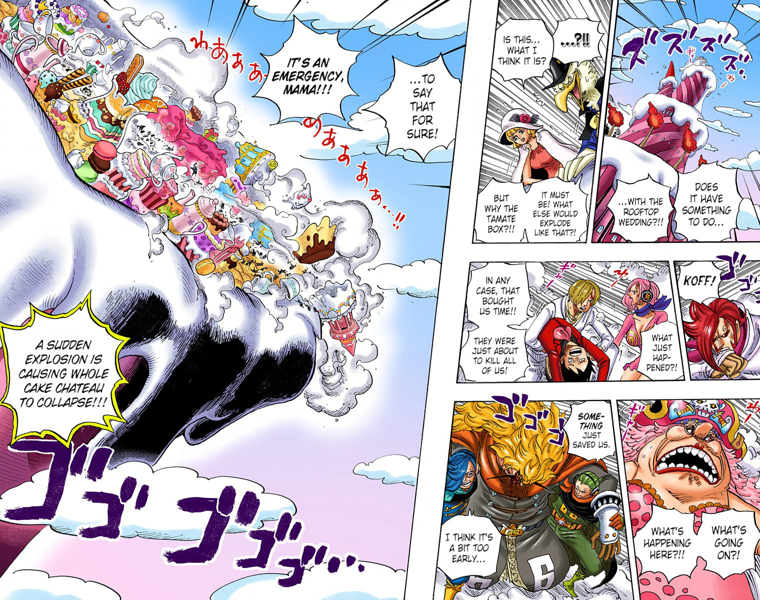 Read One Piece (Colored) chapter 872 image 4 on Lezhin