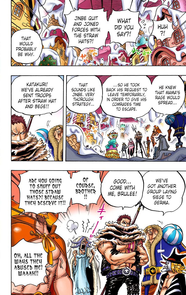 Read One Piece (Colored) chapter 873 image 3 on Lezhin