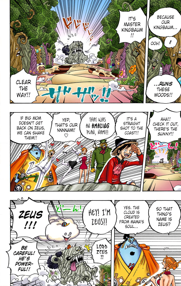 Read One Piece (Colored) chapter 874 image 8 on Lezhin