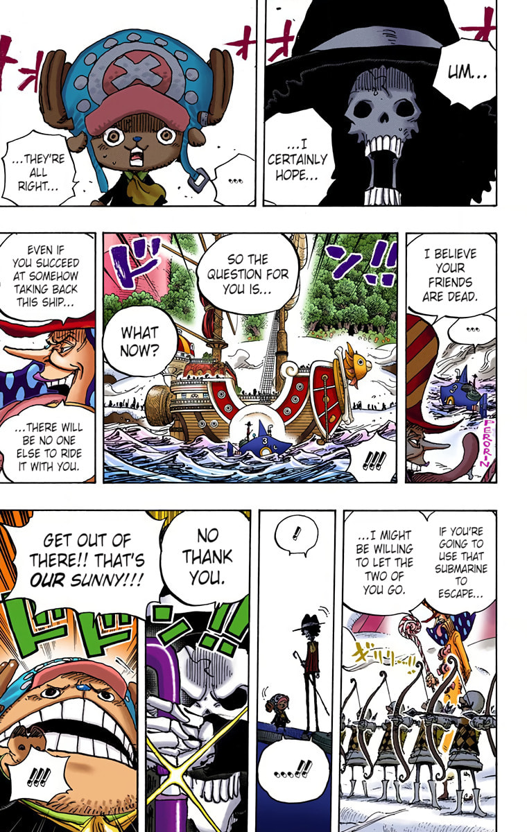 Read One Piece (Colored) chapter 875 image 13 on Lezhin