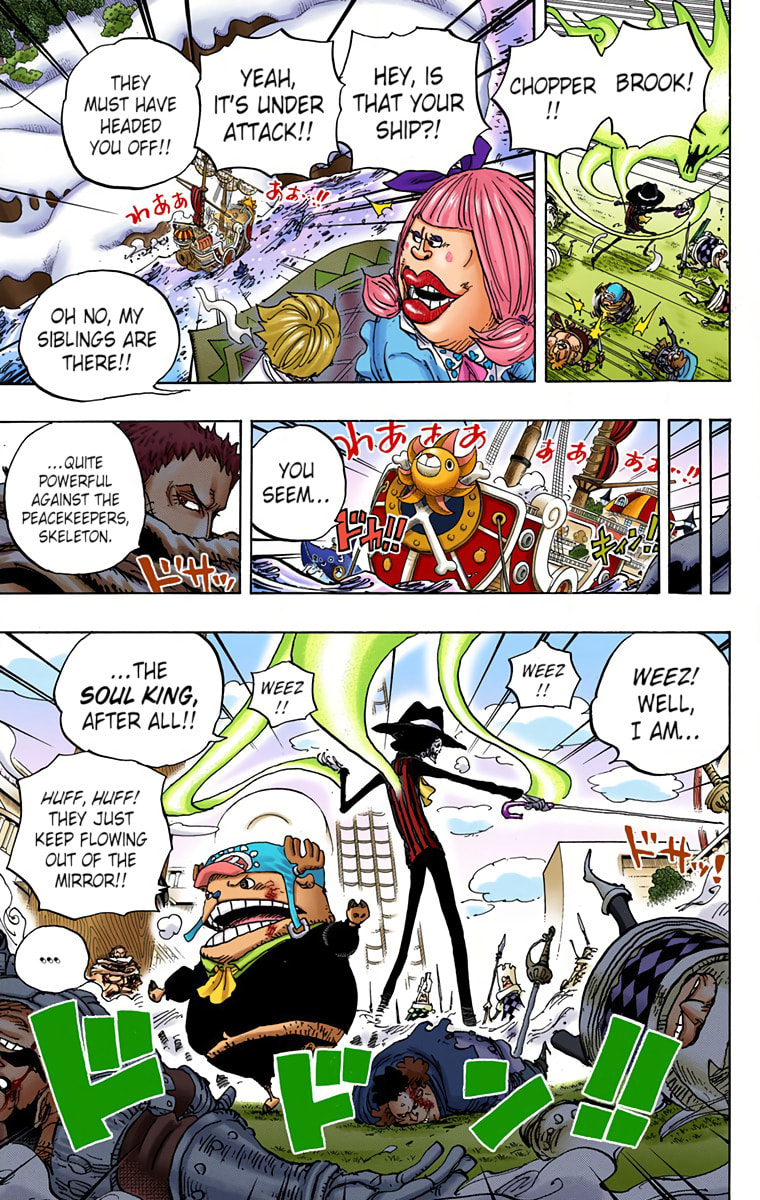 Read One Piece (Colored) chapter 876 image 13 on Lezhin