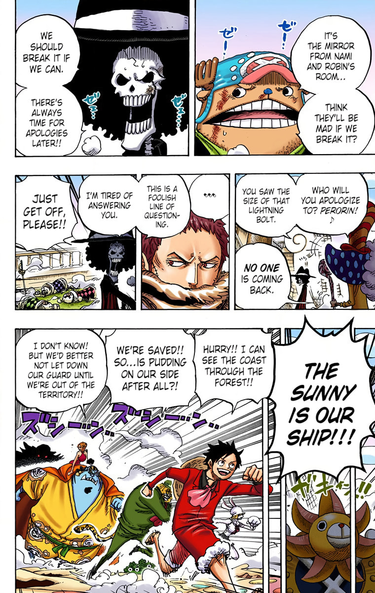Read One Piece (Colored) chapter 876 image 14 on Lezhin