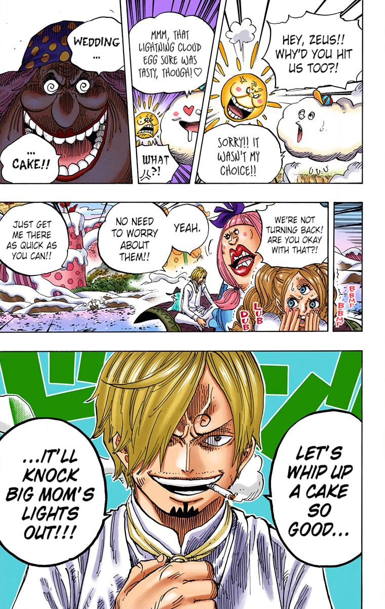Read One Piece (Colored) chapter 876 image 15 on Lezhin