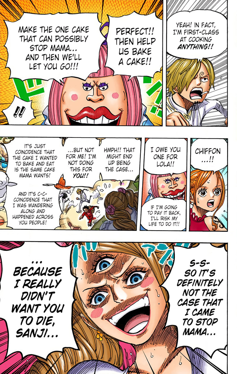 Read One Piece (Colored) chapter 876 image 7 on Lezhin