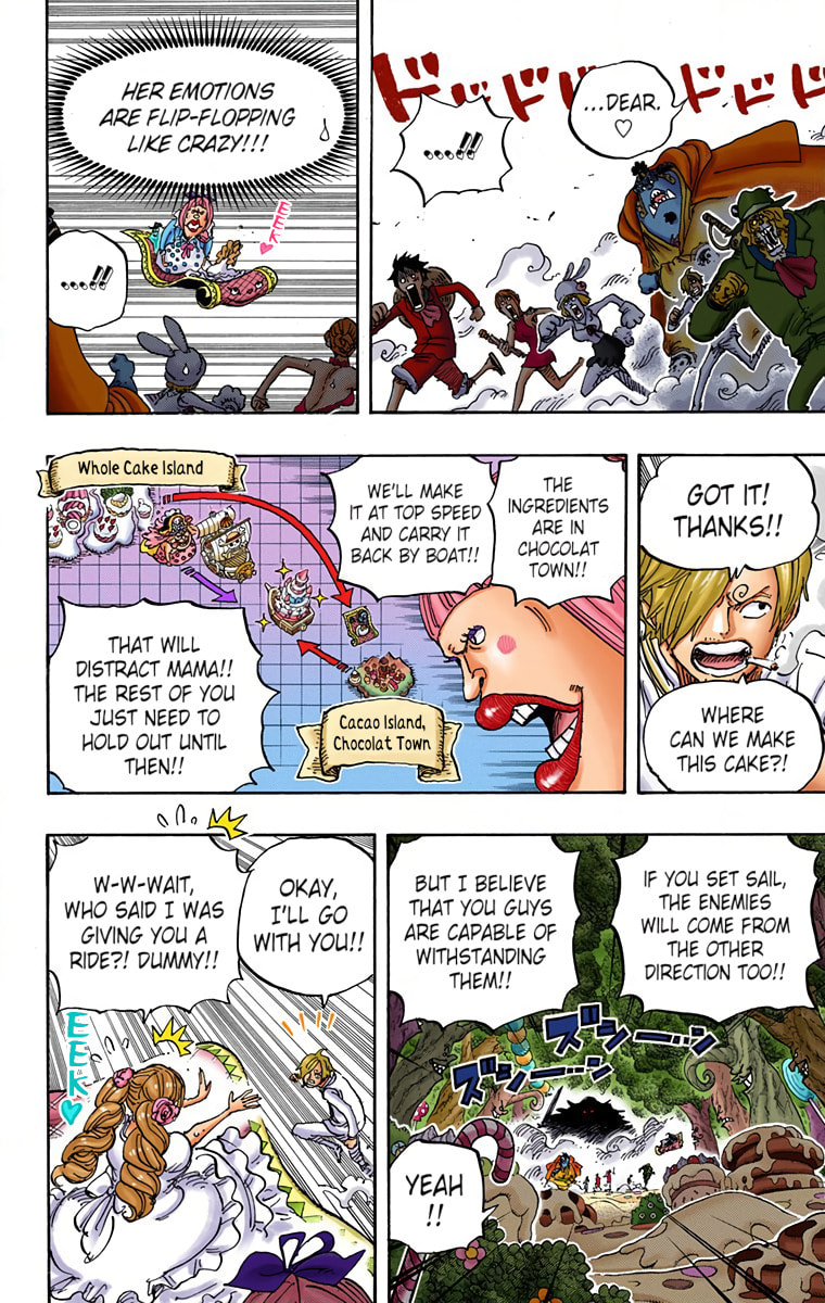 Read One Piece (Colored) chapter 876 image 8 on Lezhin