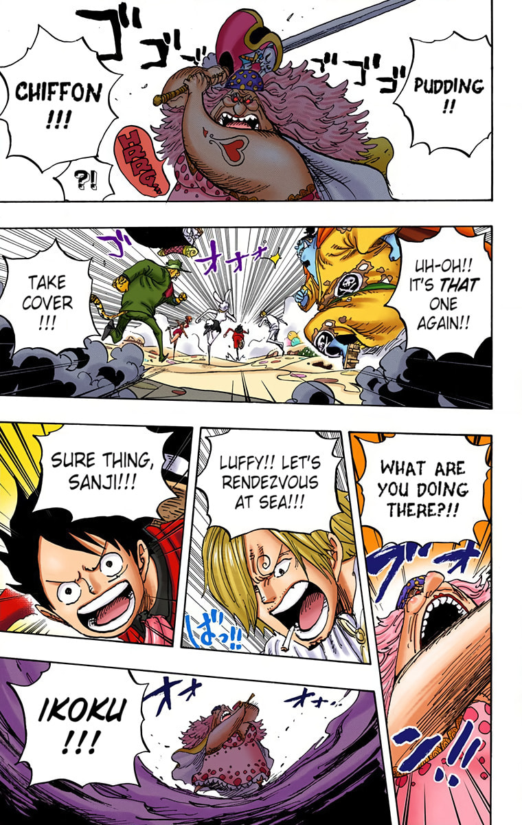 Read One Piece (Colored) chapter 876 image 9 on Lezhin