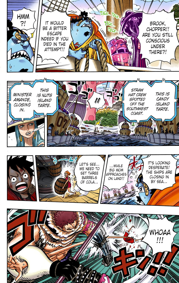 Read One Piece (Colored) chapter 877 image 12 on Lezhin