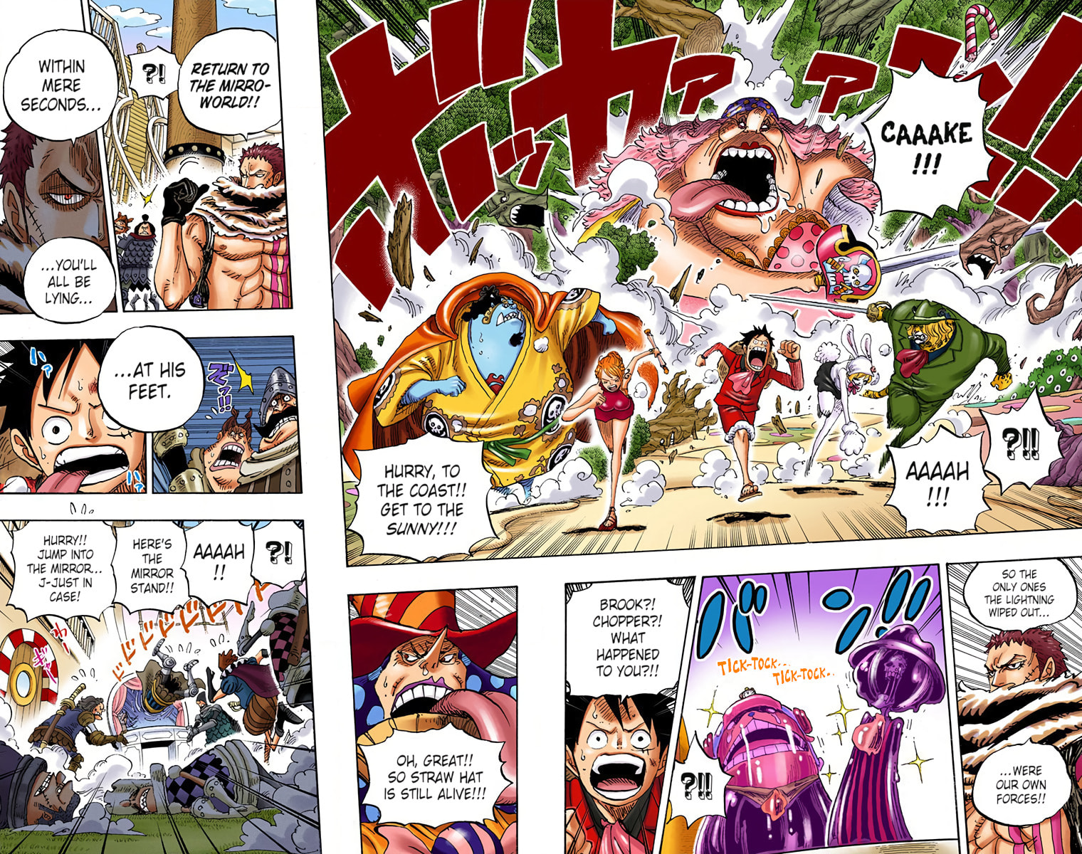 Read One Piece (Colored) chapter 877 image 5 on Lezhin