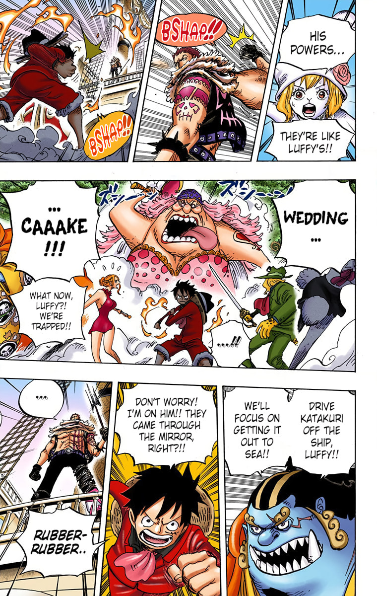 Read One Piece (Colored) chapter 877 image 9 on Lezhin