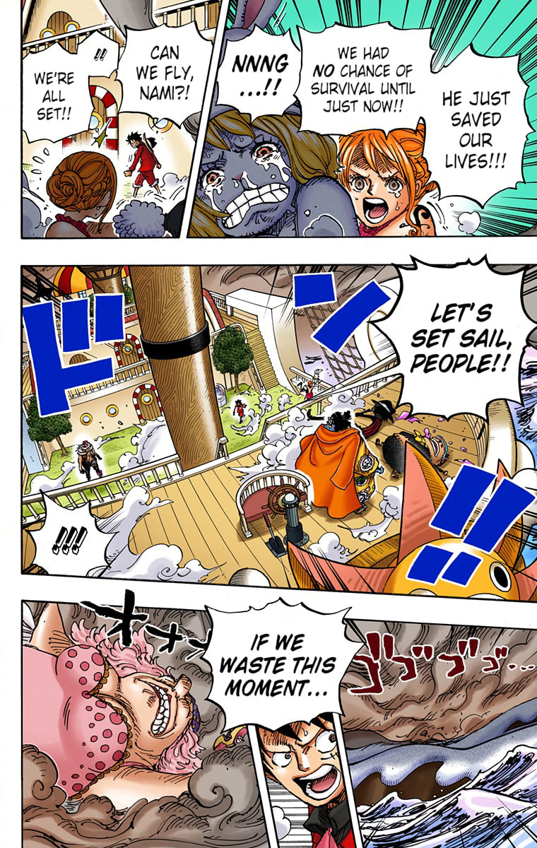Read One Piece (Colored) chapter 878 image 7 on Lezhin