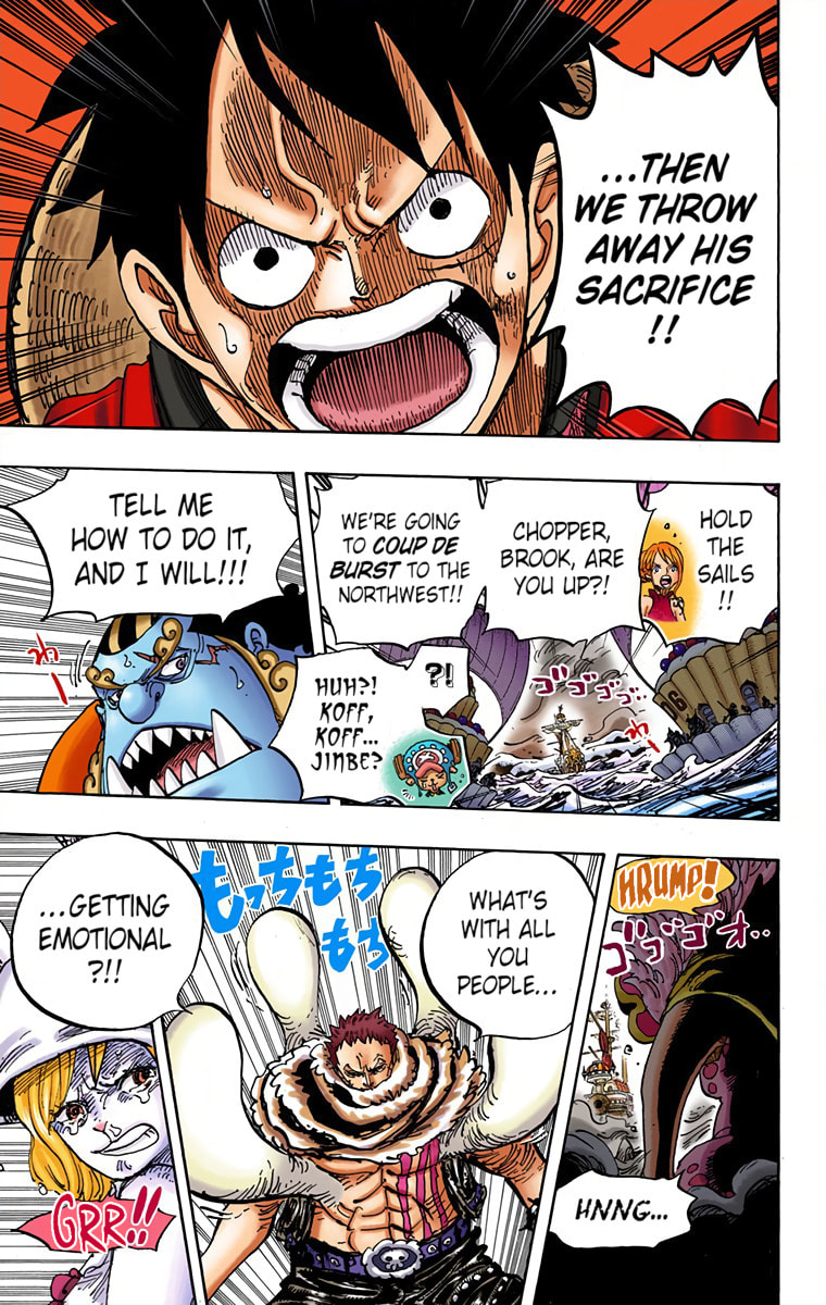 Read One Piece (Colored) chapter 878 image 8 on Lezhin