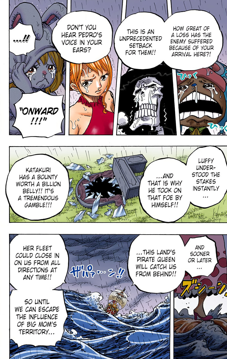 Read One Piece (Colored) chapter 879 image 3 on Lezhin