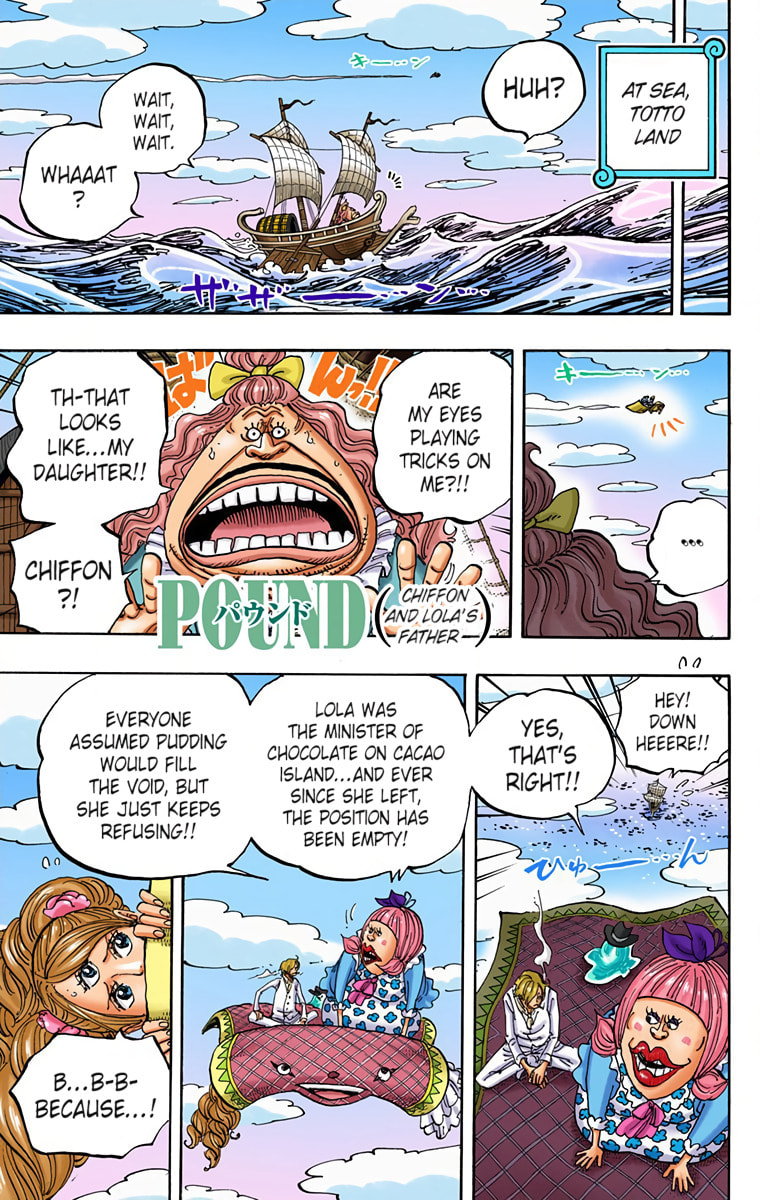 Read One Piece (Colored) chapter 879 image 8 on Lezhin