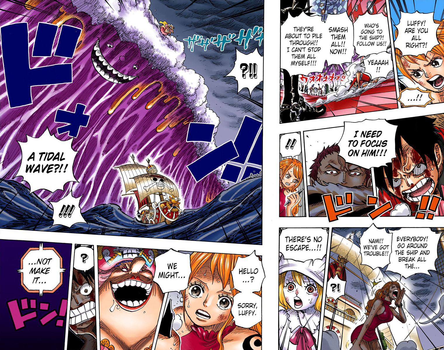 Read One Piece (Colored) chapter 880 image 15 on Lezhin