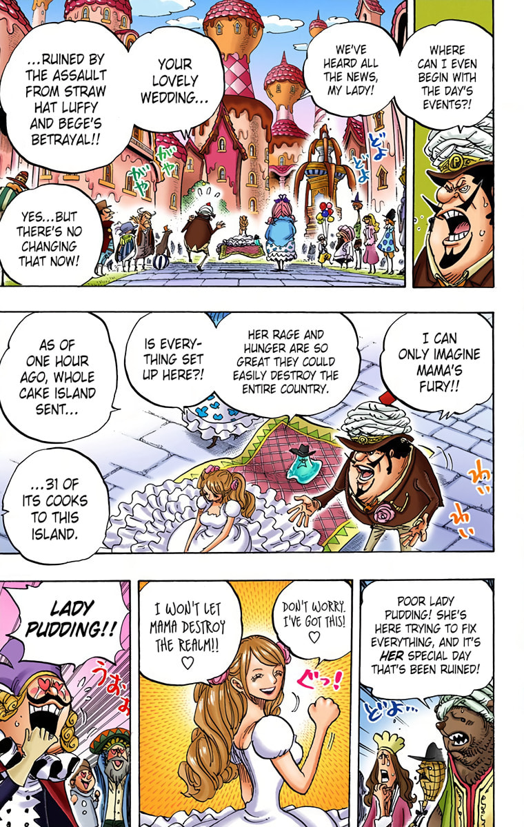 Read One Piece (Colored) chapter 880 image 2 on Lezhin