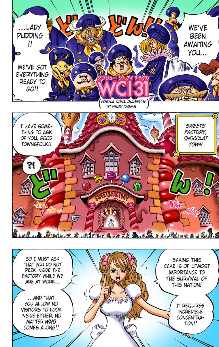 Read One Piece (Colored) chapter 880 image 3 on Lezhin