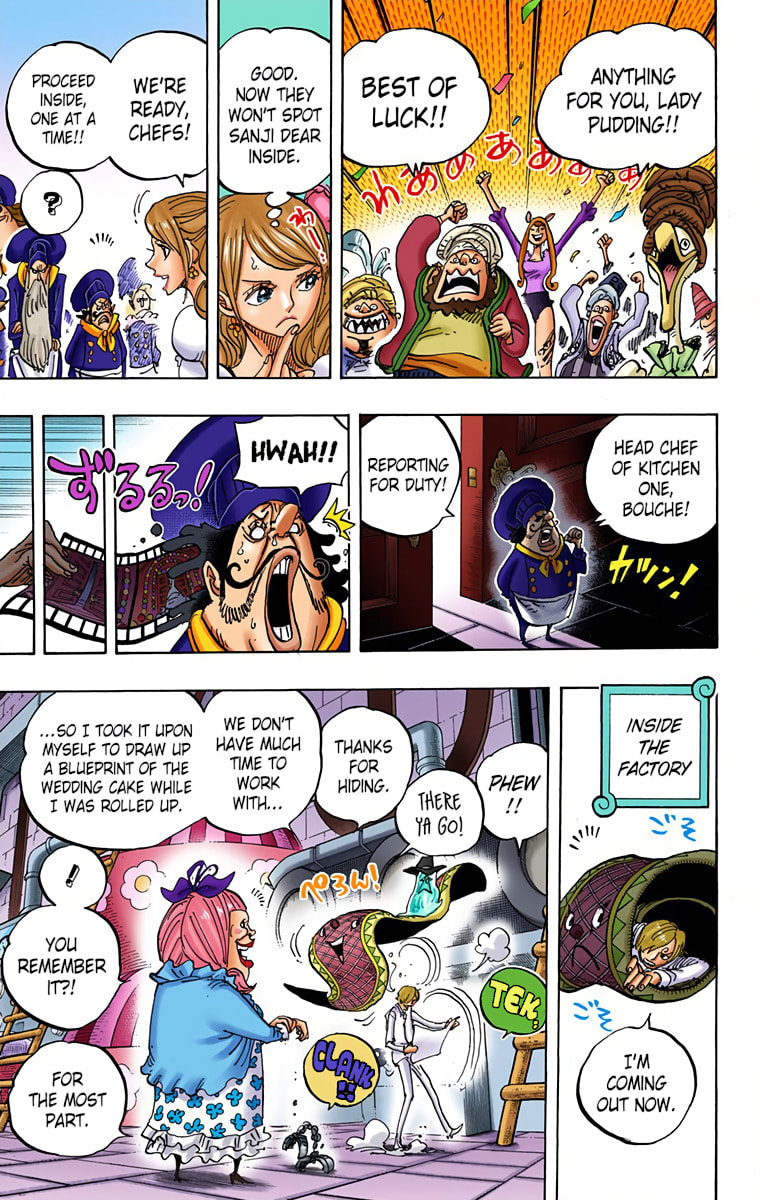 Read One Piece (Colored) chapter 880 image 4 on Lezhin