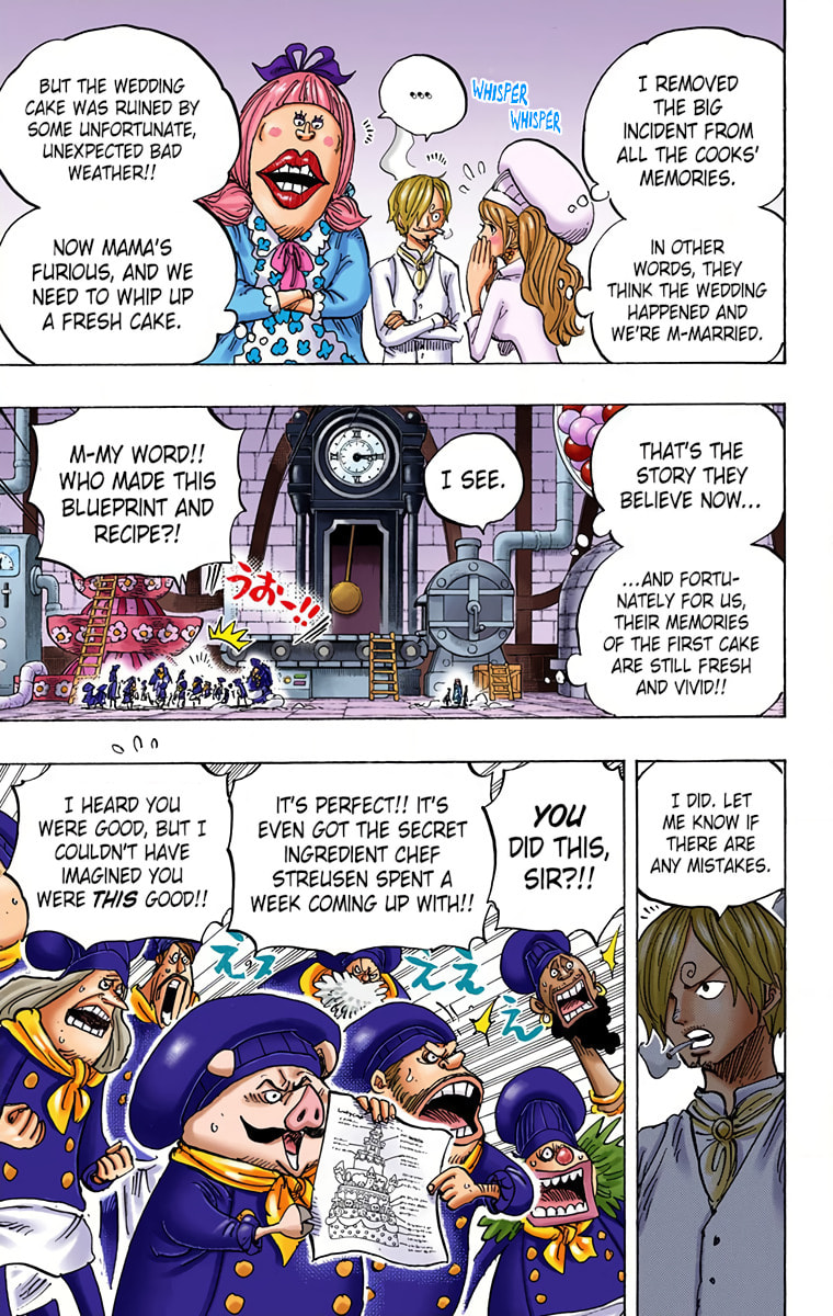 Read One Piece (Colored) chapter 880 image 6 on Lezhin