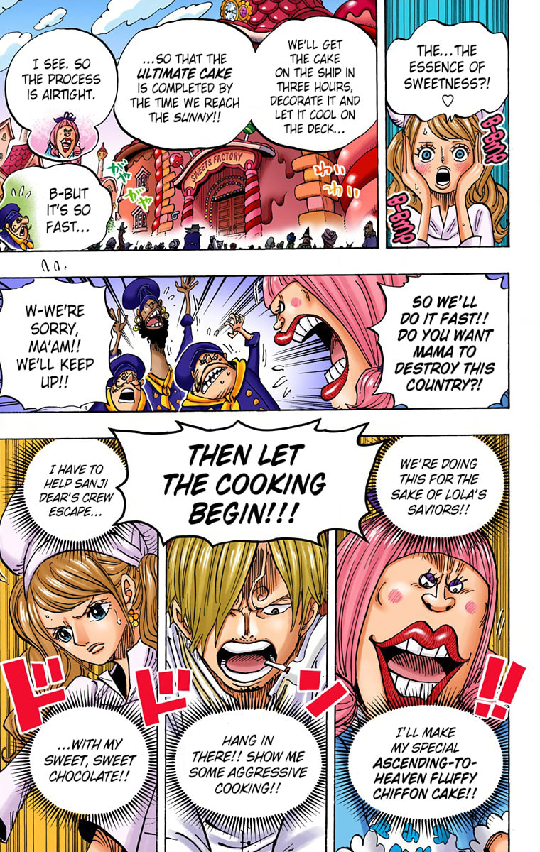 Read One Piece (Colored) chapter 880 image 8 on Lezhin