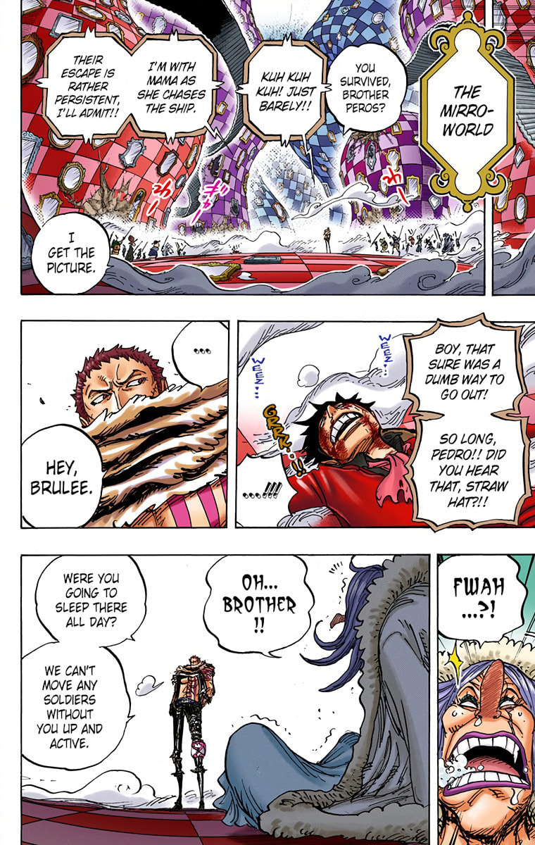 Read One Piece (Colored) chapter 880 image 9 on Lezhin