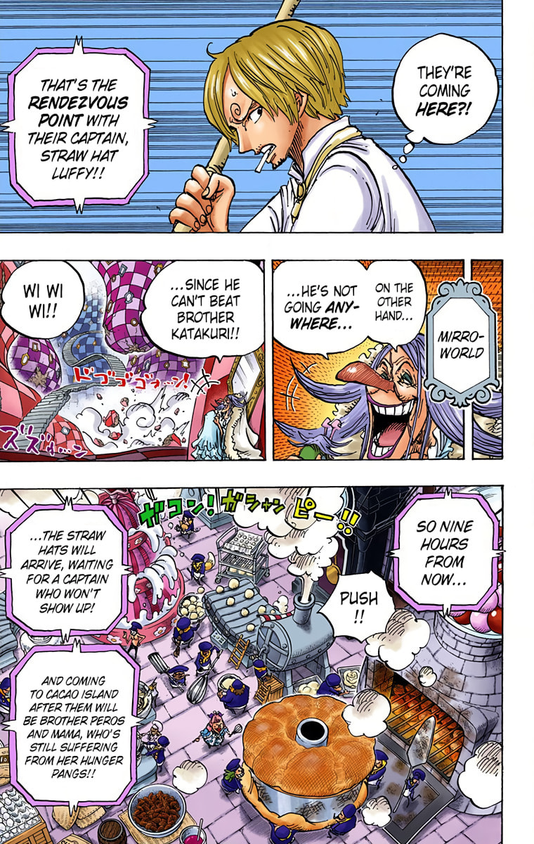 Read One Piece (Colored) chapter 884 image 12 on Lezhin
