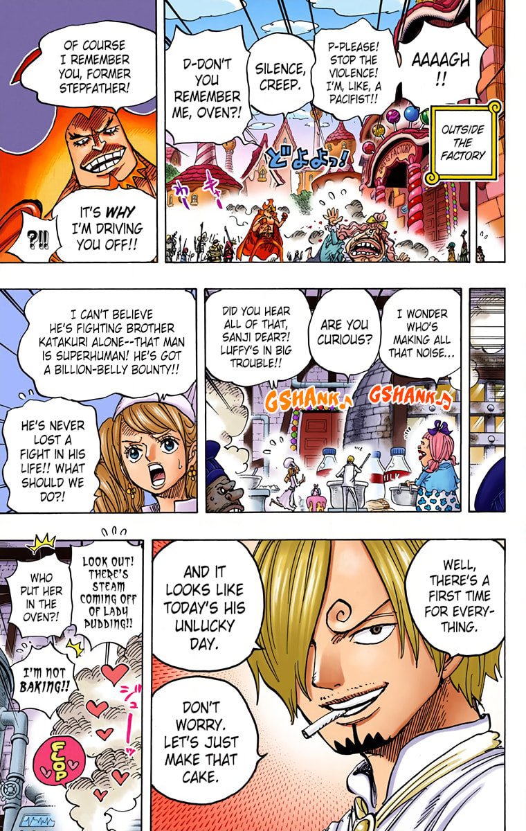 Read One Piece (Colored) chapter 884 image 14 on Lezhin