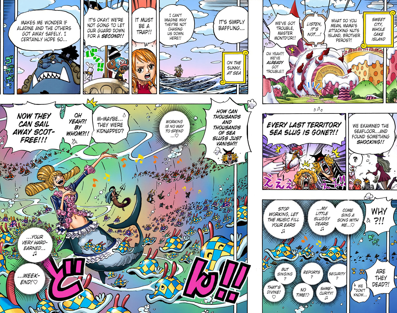 Read One Piece (Colored) chapter 884 image 15 on Lezhin