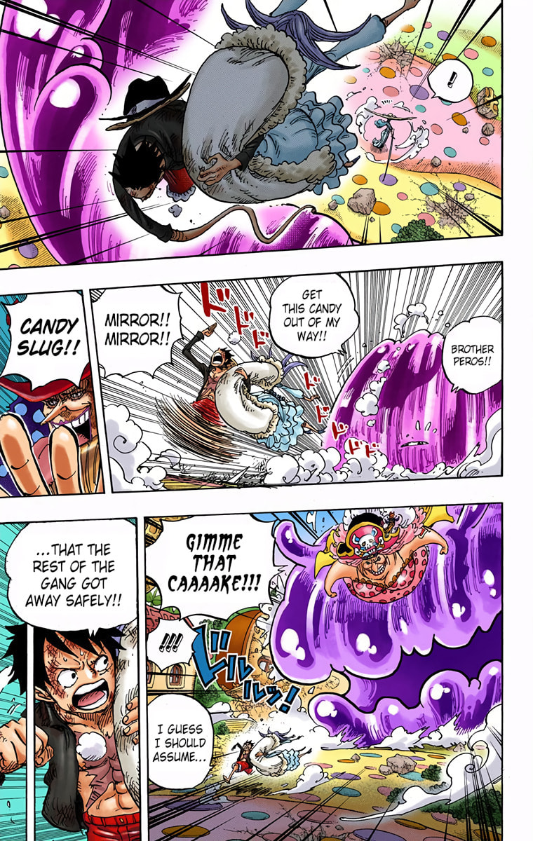 Read One Piece (Colored) chapter 885 image 11 on Lezhin
