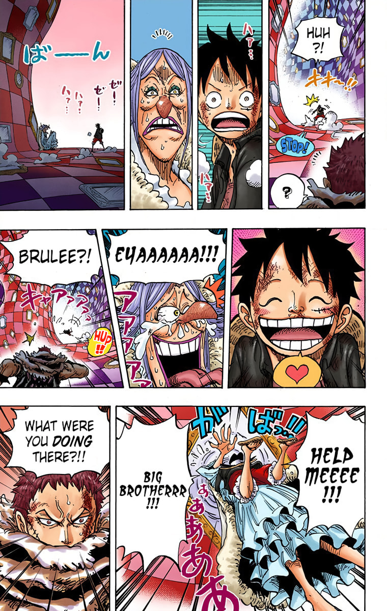 Read One Piece (Colored) chapter 885 image 6 on Lezhin