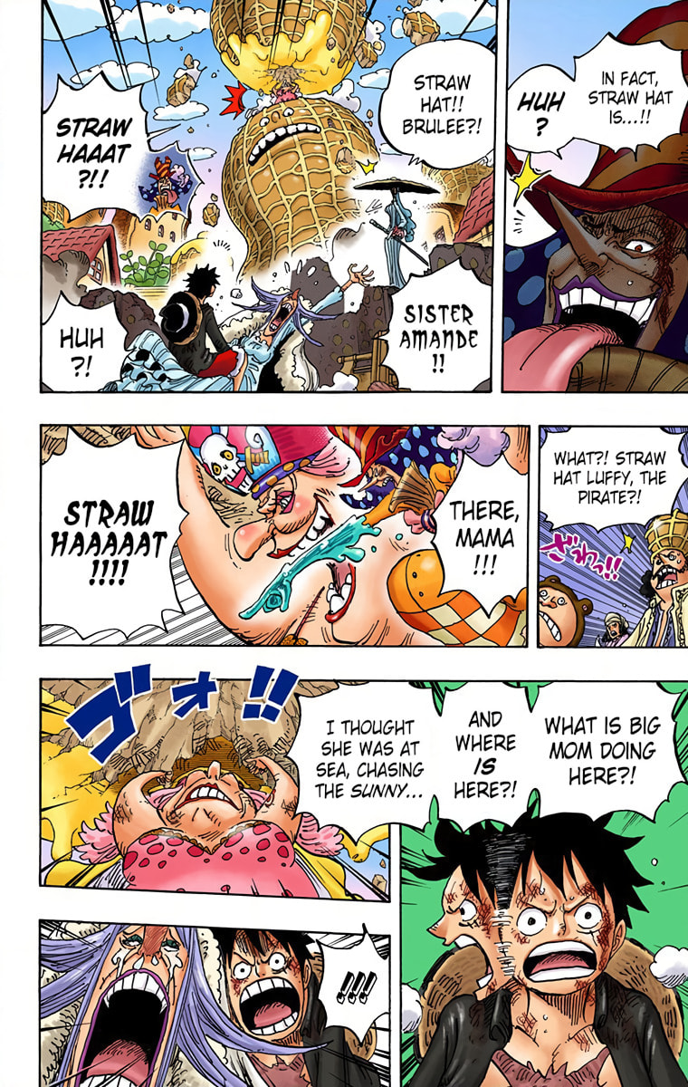 Read One Piece (Colored) chapter 885 image 8 on Lezhin