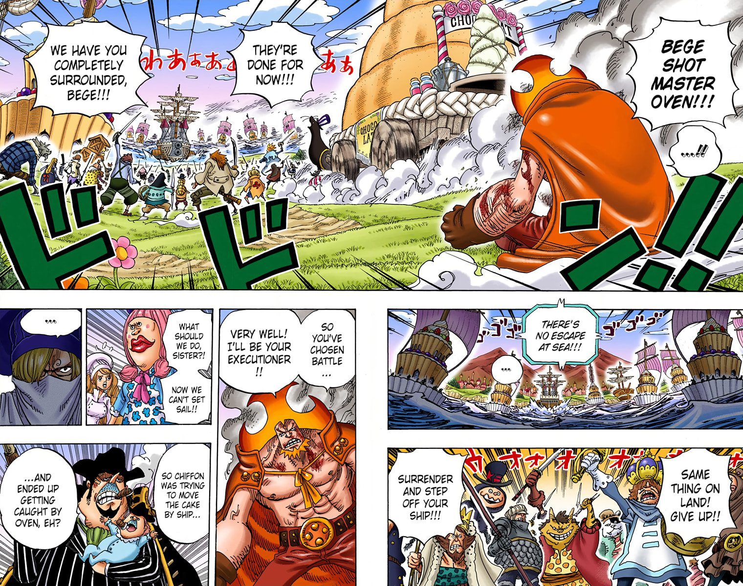 Read One Piece (Colored) chapter 887 image 1 on Lezhin