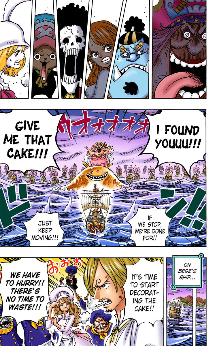 Read One Piece (Colored) chapter 887 image 14 on Lezhin