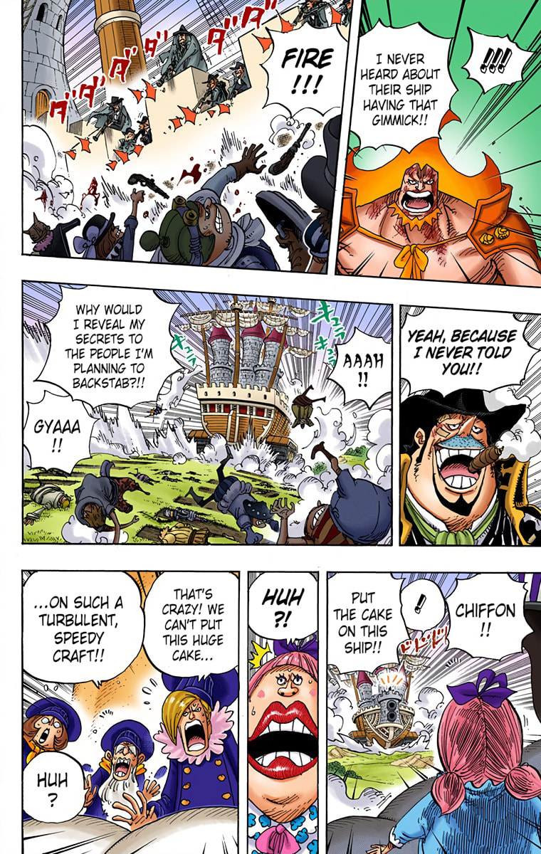 Read One Piece (Colored) chapter 887 image 3 on Lezhin