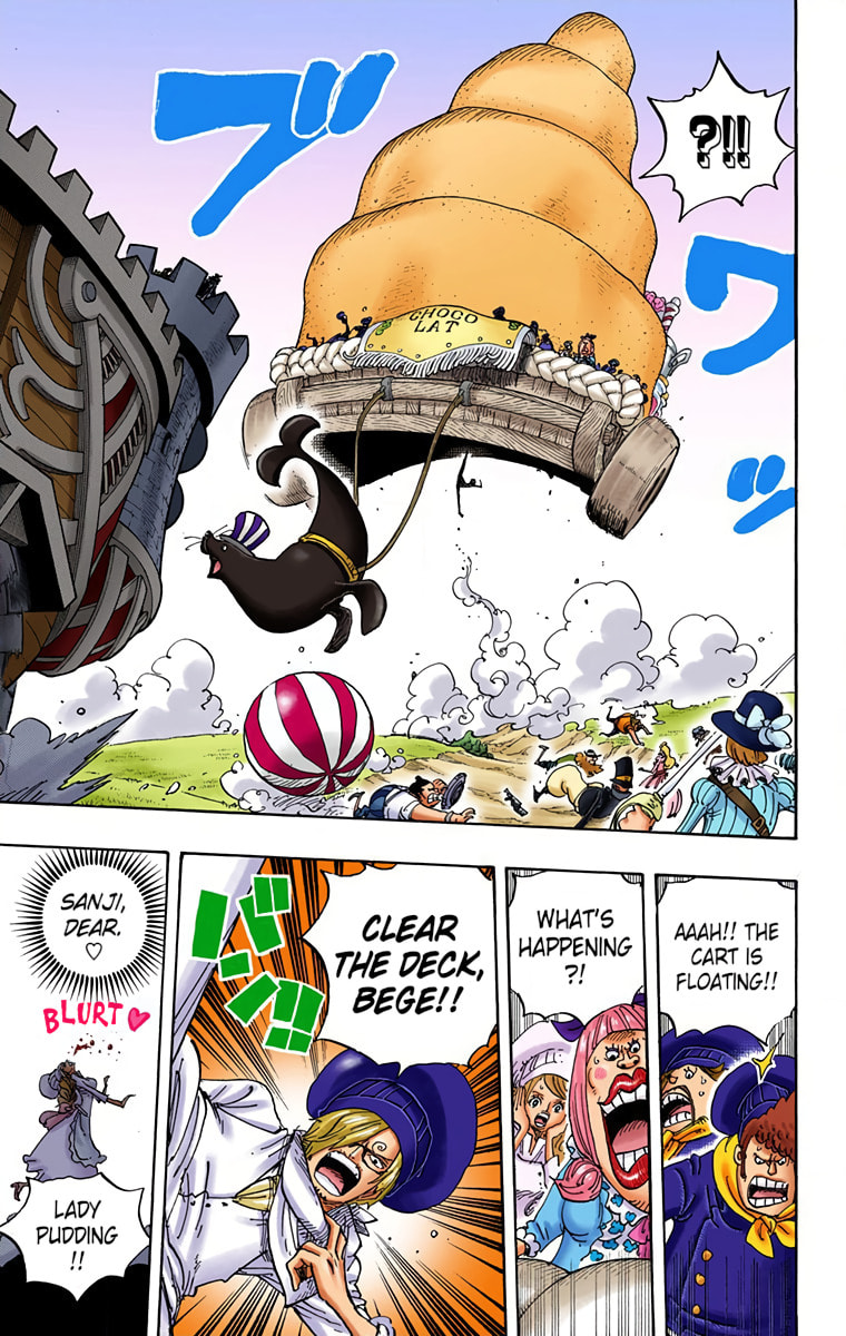 Read One Piece (Colored) chapter 887 image 4 on Lezhin
