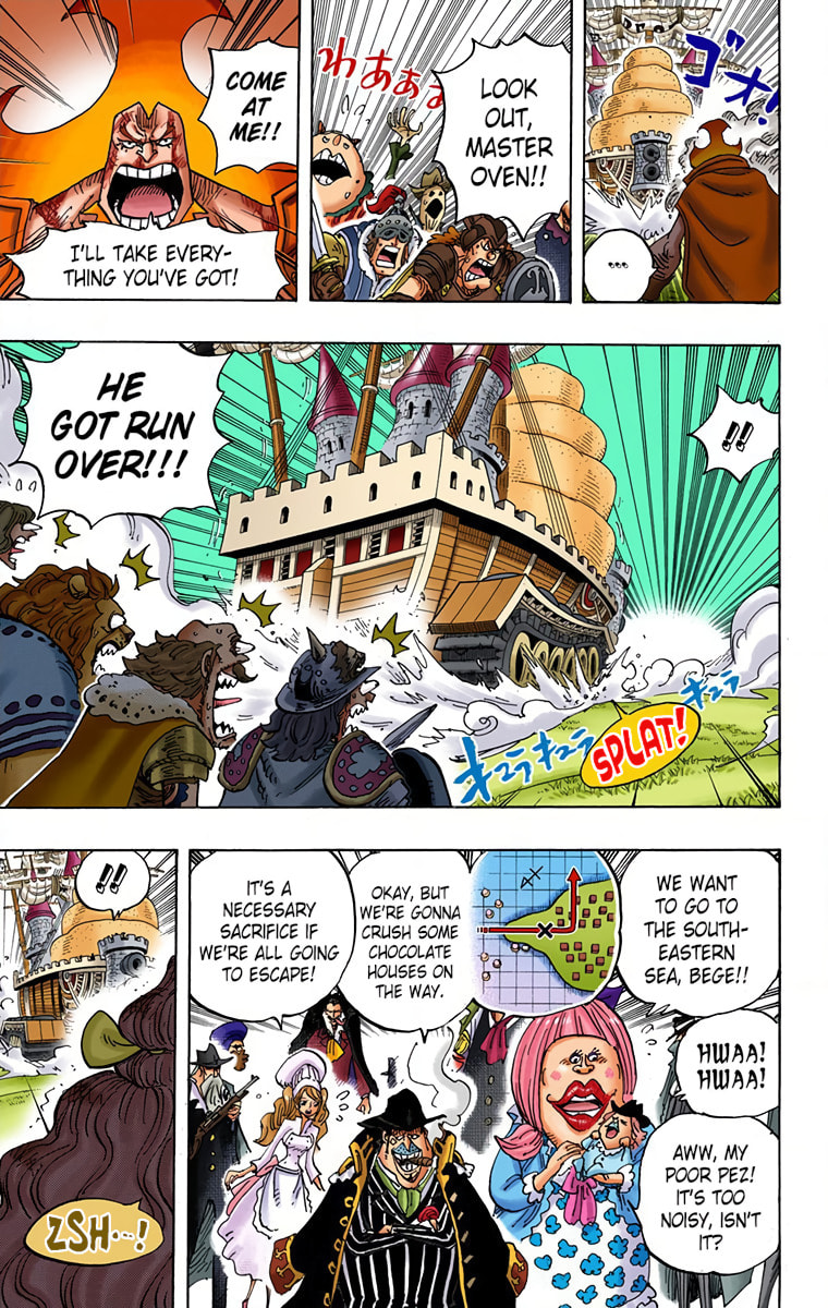 Read One Piece (Colored) chapter 887 image 6 on Lezhin