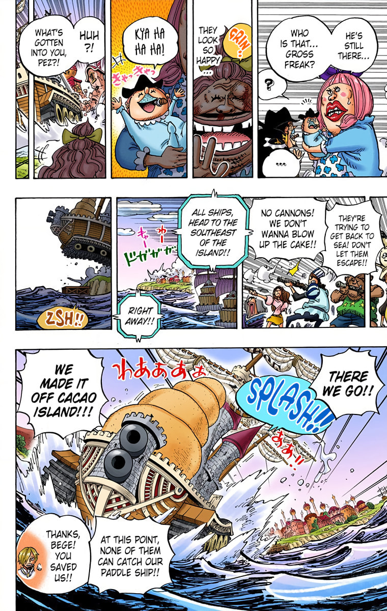 Read One Piece (Colored) chapter 887 image 7 on Lezhin